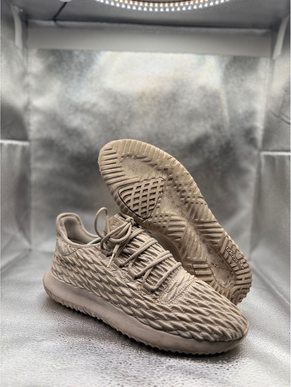 Adidas tubular shadow 3D clear brown